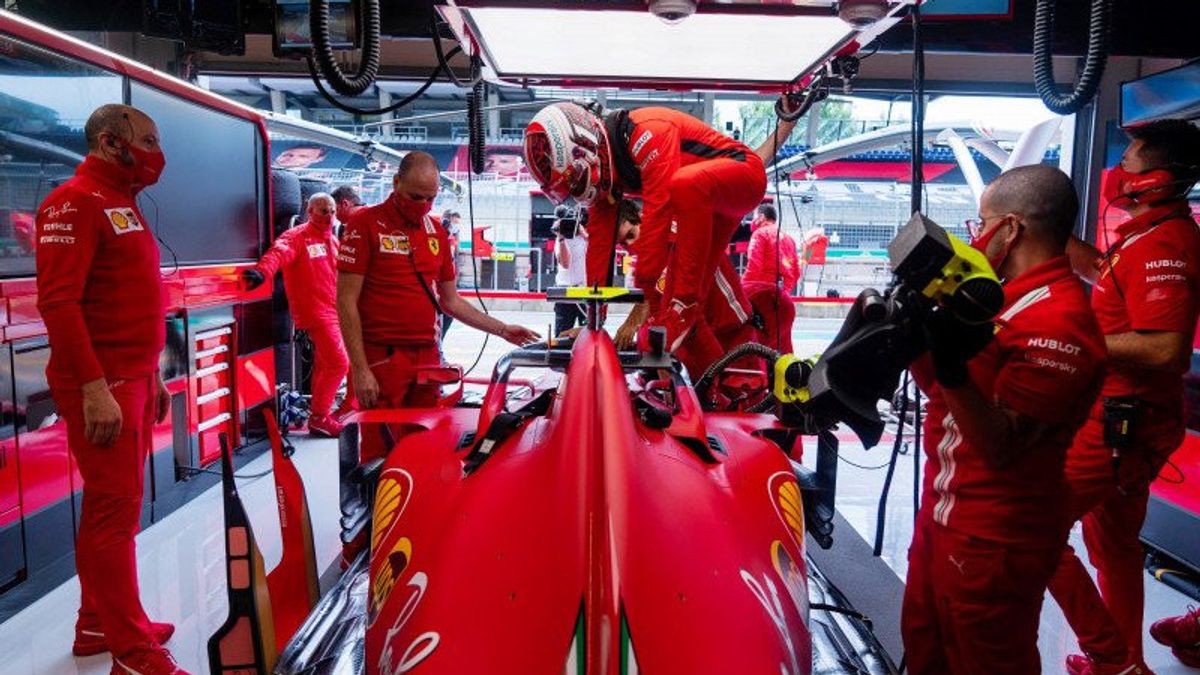 Today, Ferrari Kicks Off A Private Test Session At Fiorano