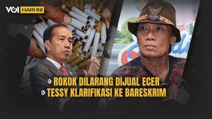 VOI Hari Ini: Pro Kontra PP Larangan Jual Rokok Ketengan, Tessy Srimulat Datangi Bareskrim