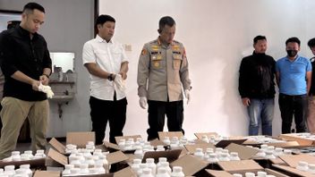 Bandung Police Raid Houses That Save 1.4 Million Hard Drugs