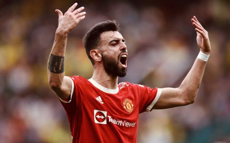 Bruno Fernandes Diragukan Tampil saat Manchester United Berhadapan dengan Liverpool, Ralf Rangnick: Dia Baik-baik Saja