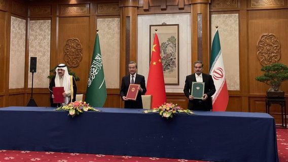 Bicara Empat Hari di China, Iran dan Arab Saudi Sepakat Lanjutkan Hubungan Setelah Tujuh Tahun Bermusuhan
