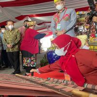Pelaku UMKM di Kaltim Senang Dapat Wejangan dari Wapres Ma’ruf Amin