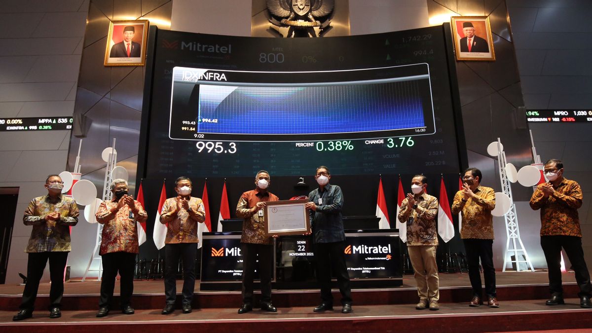 Mitratel Officiellement Cotée à La Bourse D’IndonésieMitratel Officiellement Cotée à La Bourse D’Indonésie