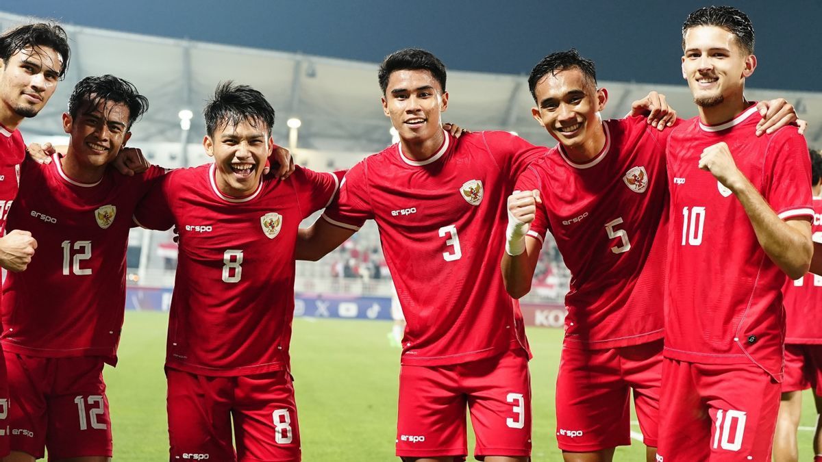 L’achat final de la Coupe d’Asie U-23, Jokowi Doakan L’équipe nationale indonésienne remporte à nouveau le sabet des billets olympiques de Paris