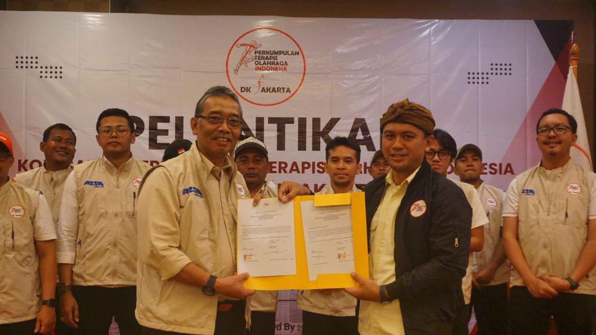 PTOI Dorong Standarisasi Profesi Terapis Olahraga di Indonesia