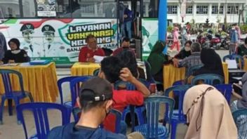 超过目标，Banjarbaru Kalsel的171，515名居民已经接种了第二剂加强剂