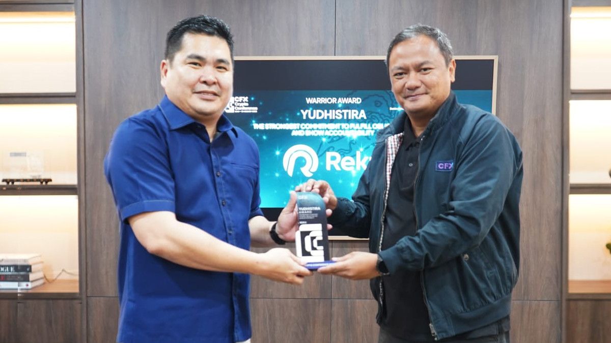 Reku Raih Penghargaan dari CFX, Tegaskan Komitmen Inovasi dan Edukasi Kripto