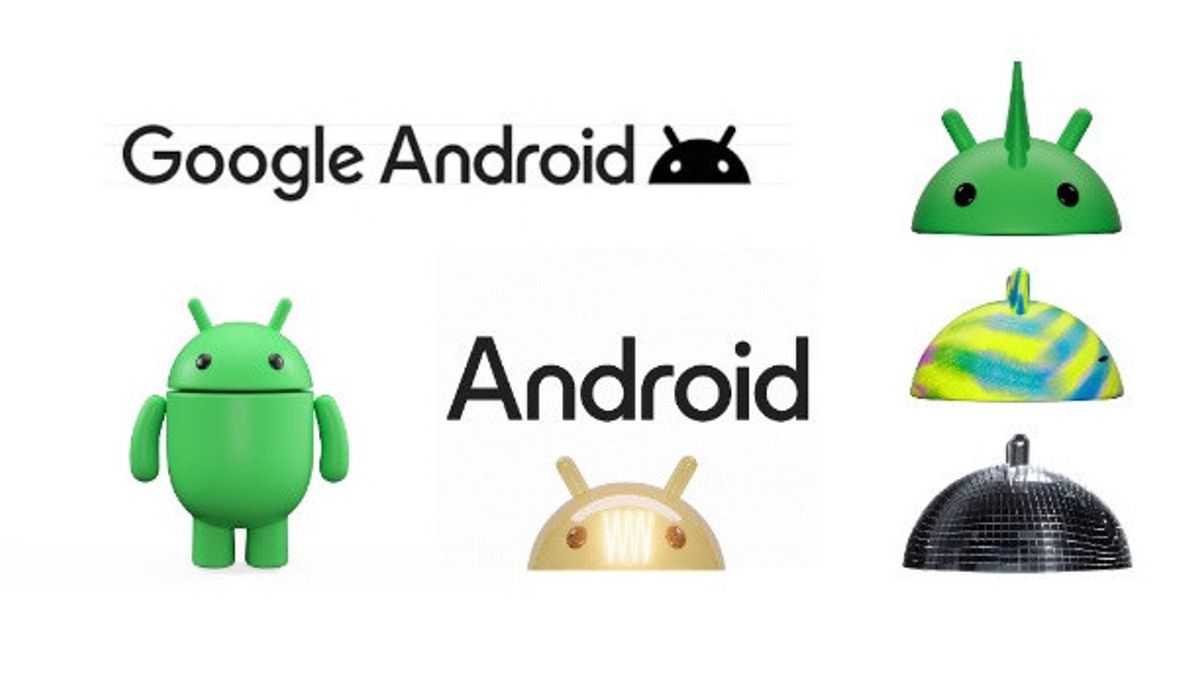 New Look Of Logo And Android Robot Masks, Google Makes More Modern!