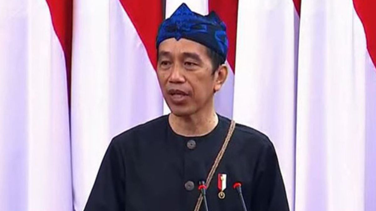 Jokowi Memakai Baju Adat Suku Baduy Saat Berpidato, Ia Menyukainya karena Sederhana