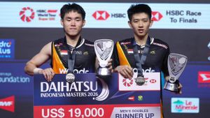 Debut Apik Raymond / Joaquin di Indonesia Masters 2026 