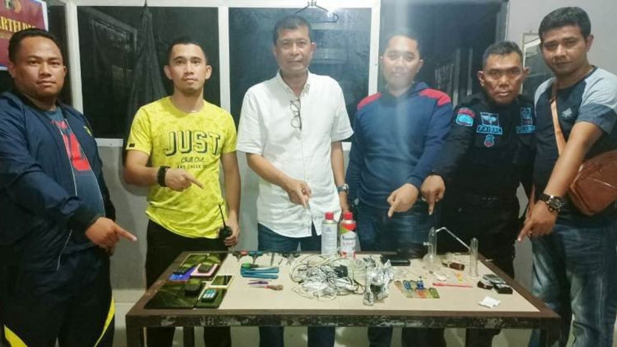 Not Yet Kapok, Prisoners In Aceh Caught Red-handed Consumption Of Sabu