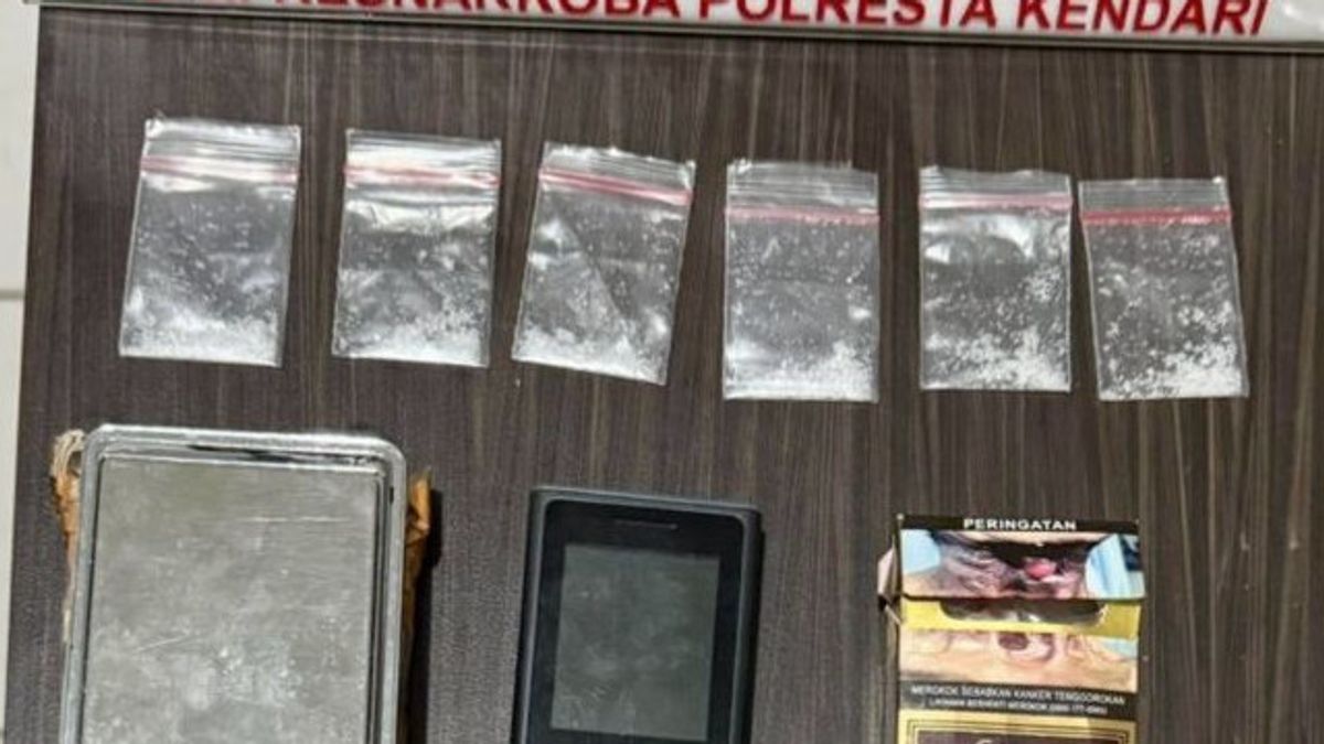 Nelayan Bawa Enam Paket Sabu di Konawe Dibekuk Anggota Polresta Kendari