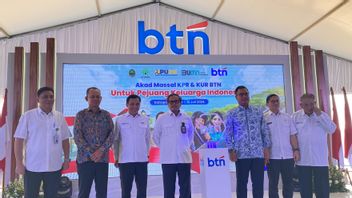 Supporting The Sustainability Of The People's Housing Program, BTN Holds A Mass Akad Of KPR To 4,324 People