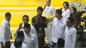 Prabowo-Gibran Hadiri Puncak HUT Golkar