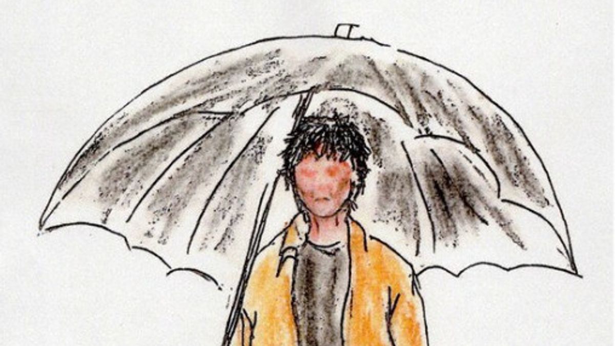 1996 年， 学生家附近的小身体男子和黄色雨衣被烧毁， 肇事者？