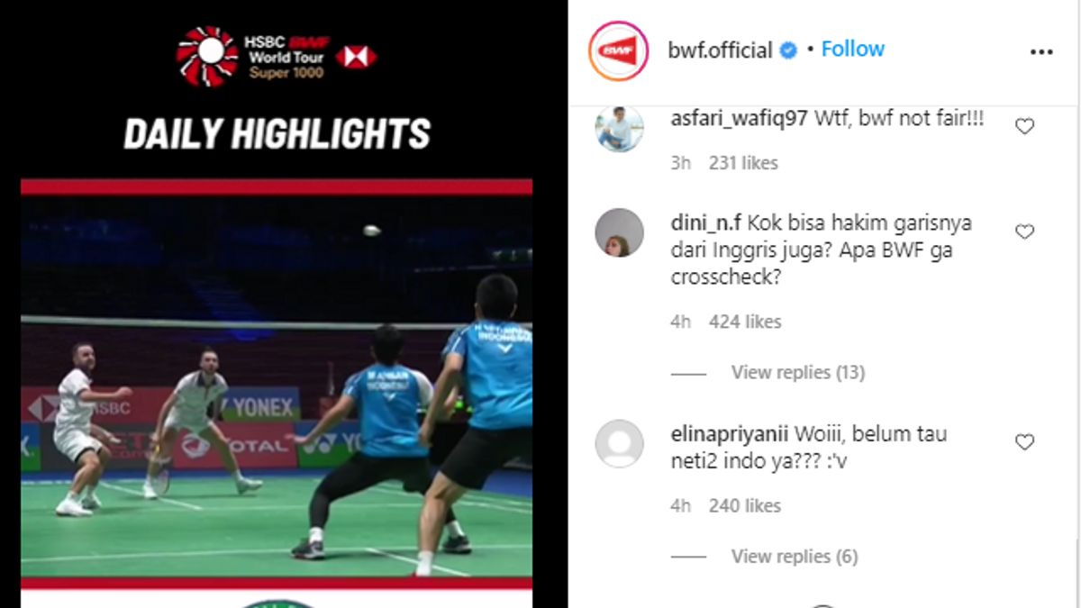 Indonesian Netizens Outraged That Was Expelled From The All England They Didnt Learn From Dayana