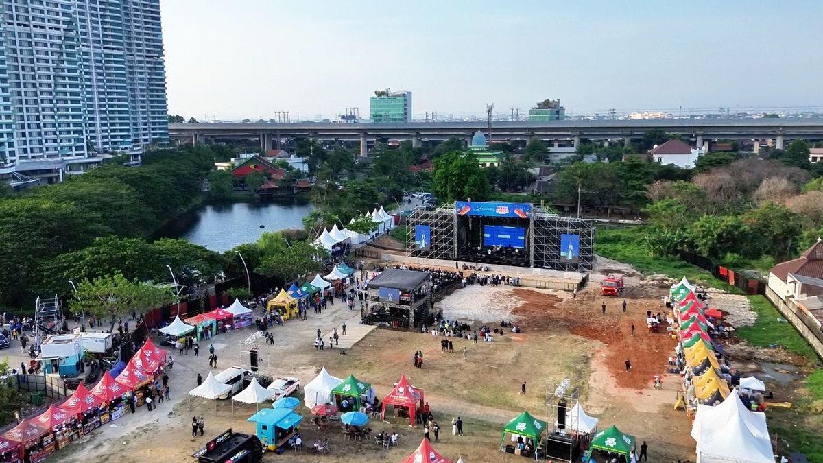 Toujours à Grand Kamala Lagoon, Bekasi Ambyar Padati Music Festival appartenant à la zone PP Property