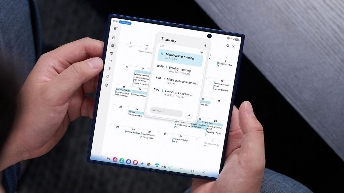 Samsung Folding Screen Reaches 500,000 Folds, Holds More Than 10 Years Of Usage