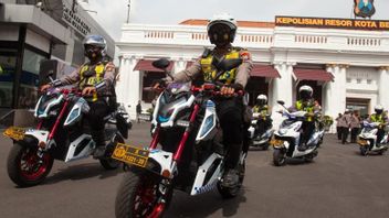 Polrestabes Surabaya Mulai Operasikan Kendaraan Listrik untuk Patroli