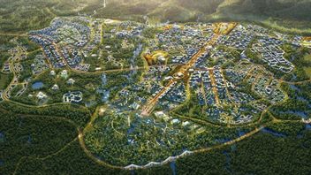 IKN Nusantara的住宅区856公顷：官员和ASN / Polri的664公顷，公众192公顷