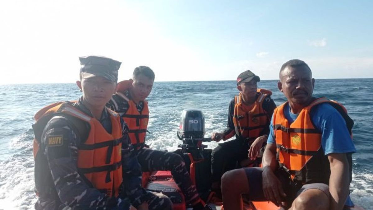 NTT - تم العثور على صيادين أشقاء وأخوات مفقودين في جزيرة Sika NTT في حالة آمنة