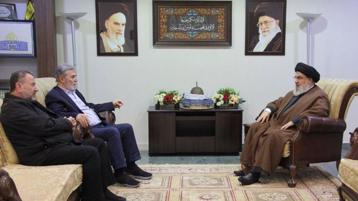 Leaders Of Hezbollah, Hamas And Islamic Jihad Meet, Discuss Victory Steps In Gaza