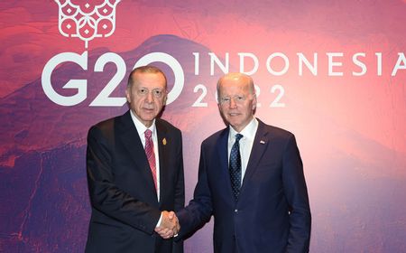 Isyaratkan Operasi Darat di Suriah dan Turki: Presiden Erdogan Sebut Belum Bicara dengan AS-Rusia, Sempat Bertemu Biden di Bali