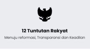 12 tuntutan rakyat, Petisi yang Ditujukan untuk DPR dan Presiden, Begini Isinya