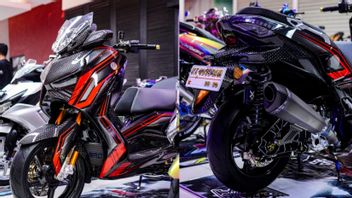 Xmax Sultan Ini Juara CustoMaxi Balikpapan, Pelek Price Tembus Rp38百万