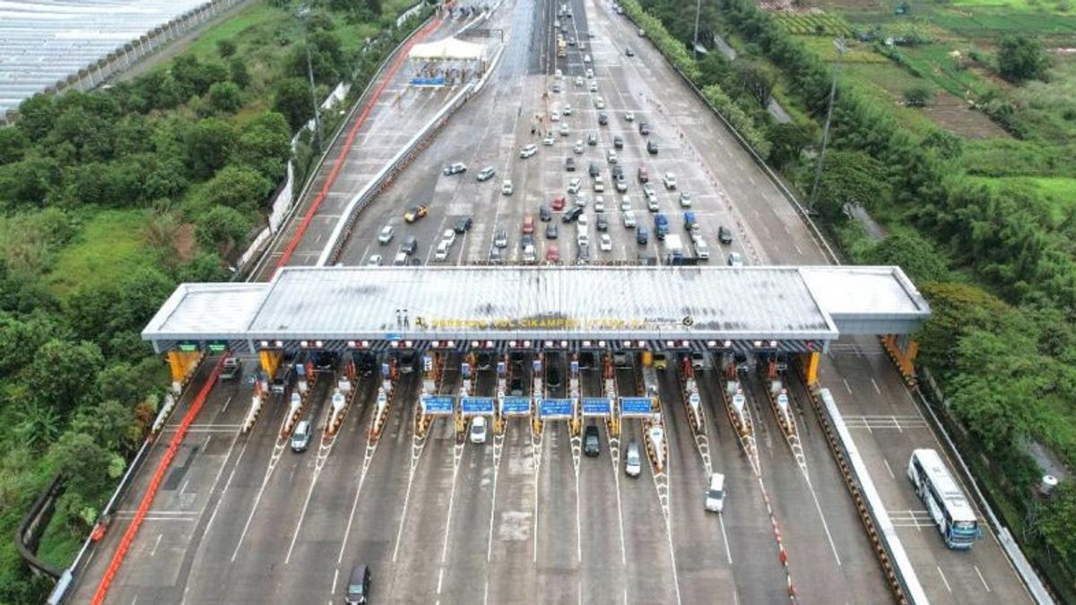 H-5 Lebaran, 282.994 Kendaraan Melintas di GT Cikampek-Tol Trans Jawa