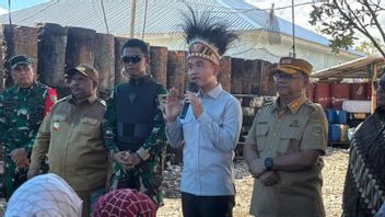 Gibran ne s'est pas arrêté à Yahukimo même s'il avait été retardé en raison de la sécurité