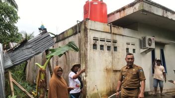 Bintan Riau Islands Terjang Terjangung Angin, 14 Rumah Rusak