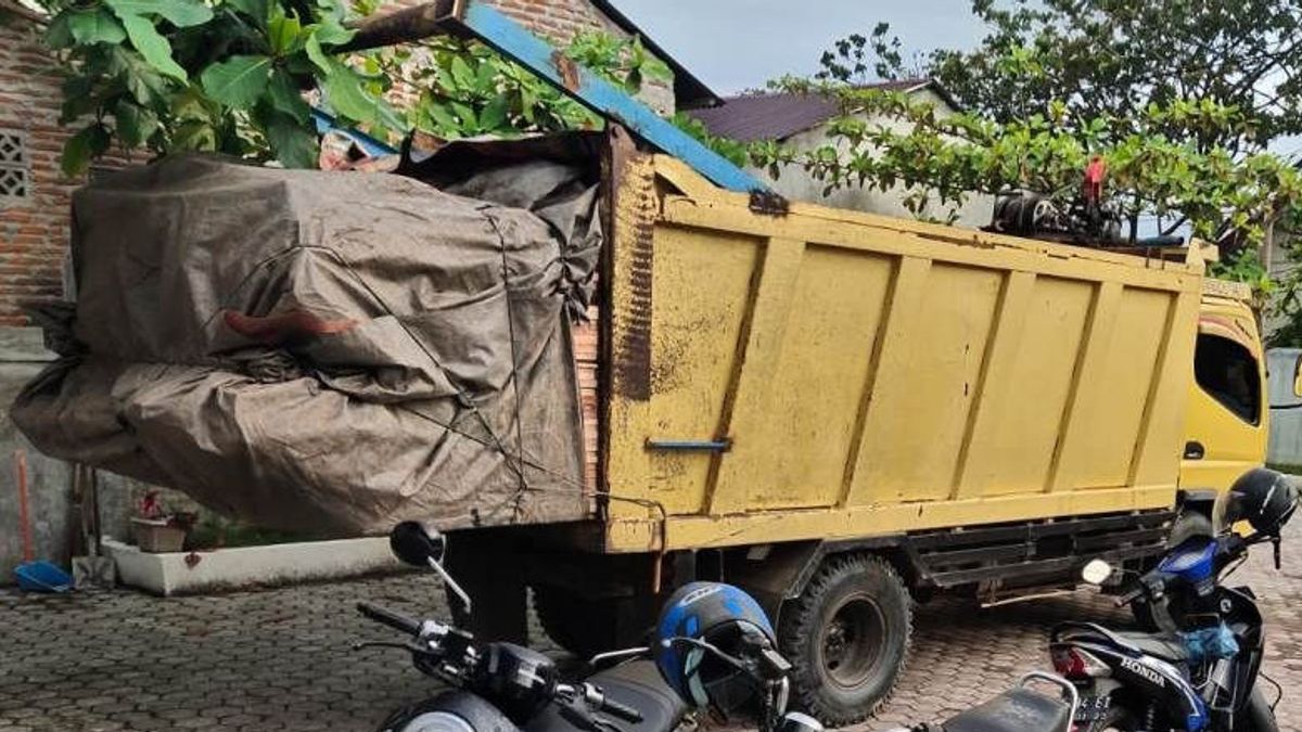 Allegedly The Result Of The Cancellation, The Kubik Kayukut 4-5 Truck Was Secured In West Aceh