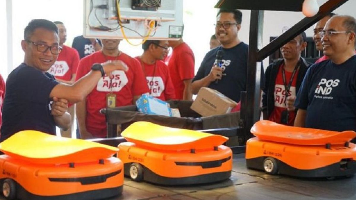 Pos Indonesia Gunakan Teknologi Robotik dan RFID untuk Tingkatkan Layanan