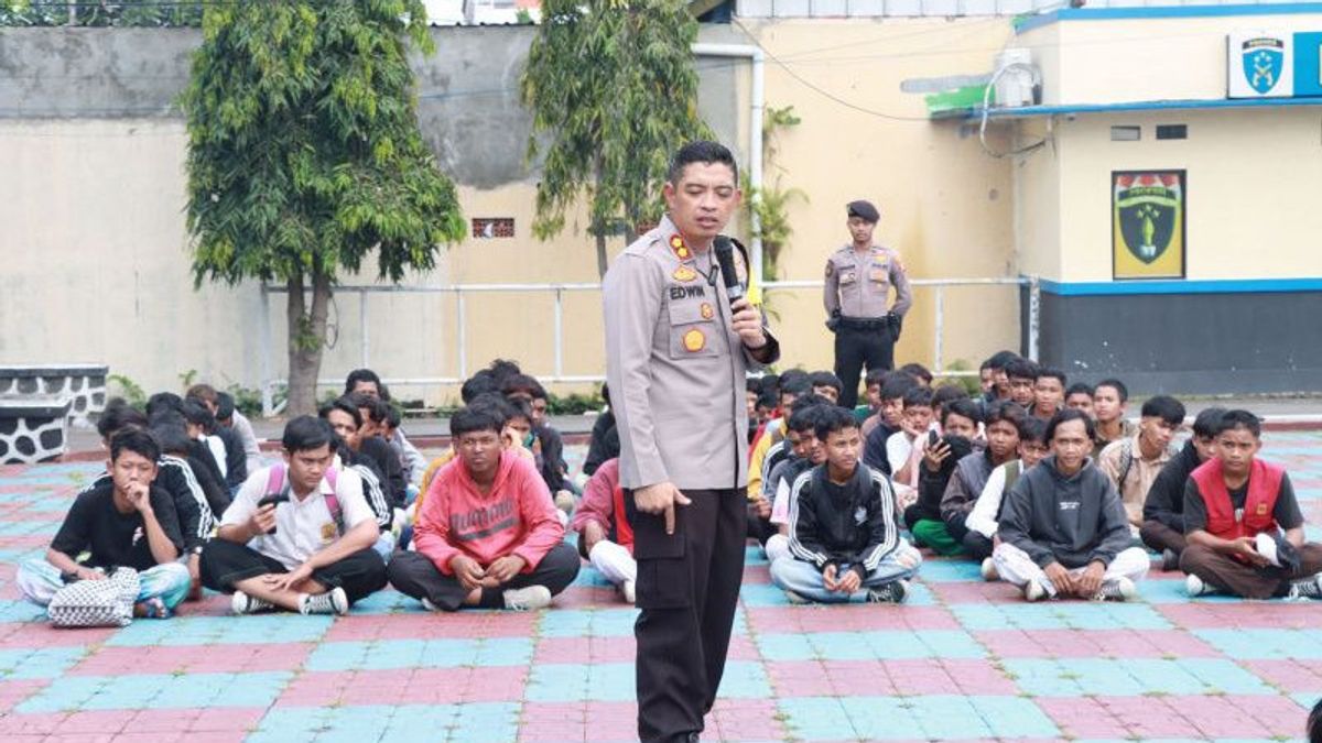 Majalengka Police Securs 152 Students From Cirebon Who Want To Brawl, 3 People Are Caught Bringing Sajam