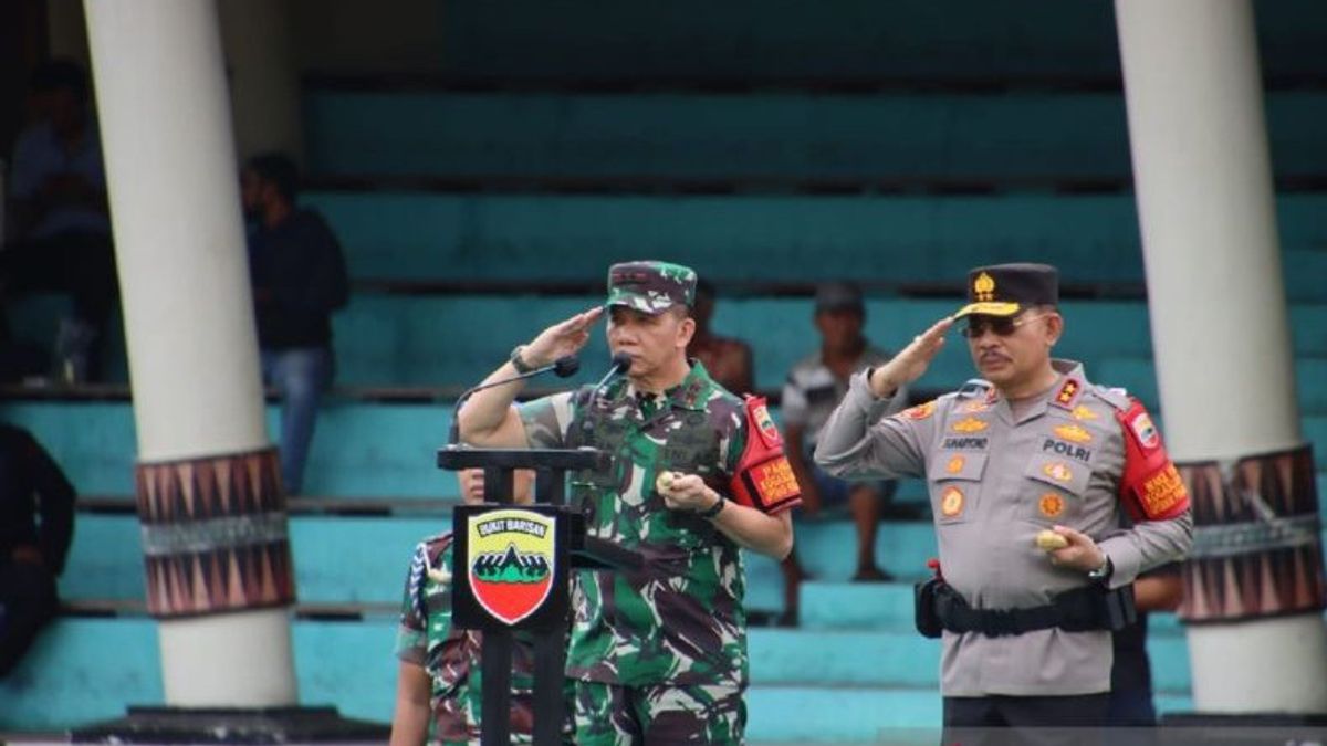 West Sumatra Police Prepare 1,073 Personnel For Vice President Ma'ruf Amin's Visit