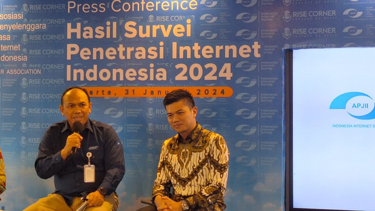 Survei APJII: Tingkat Penetrasi Pengguna Internet di Indonesia Mencapai 79,5 Persen