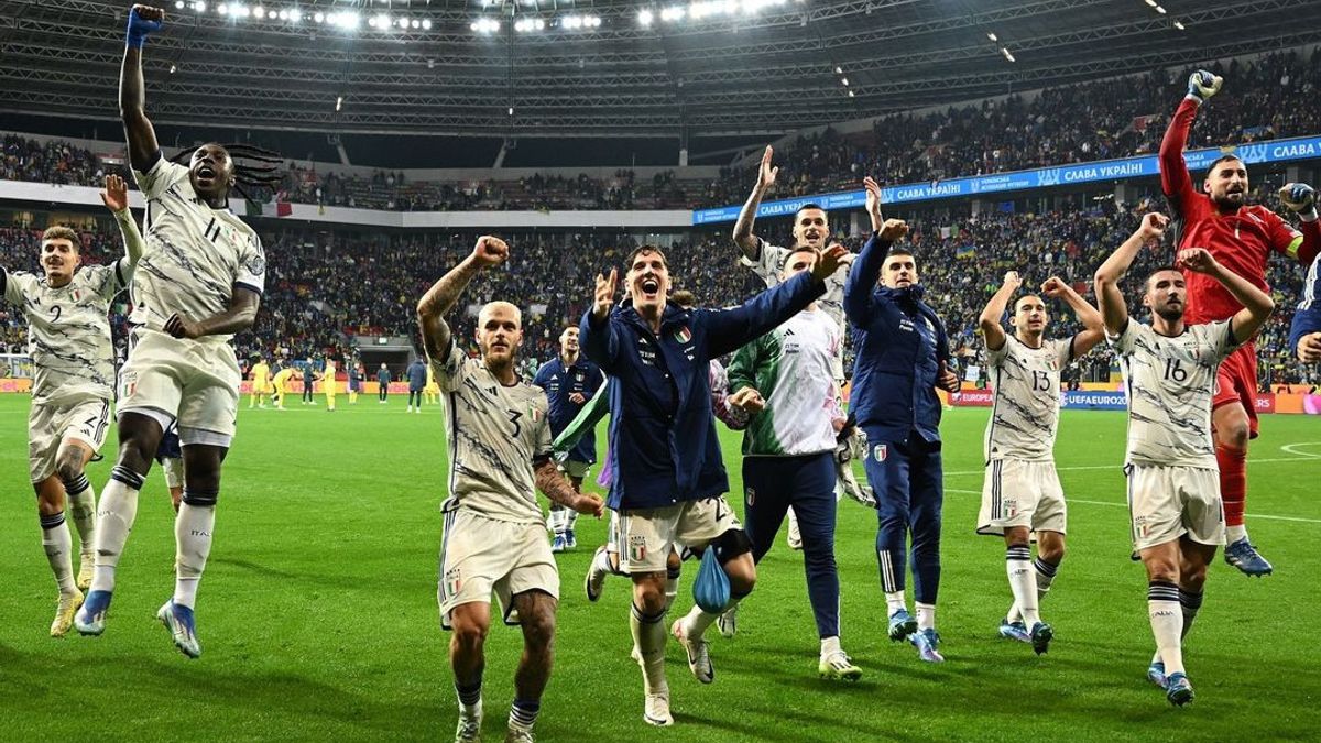 Hasil Kualifikasi Euro 2024: Bermain Seri, Italia Pastikan Temani Inggris ke Putaran Final