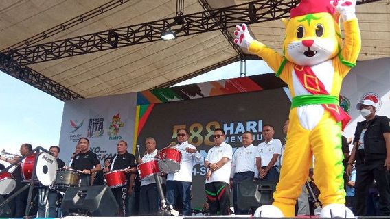 Maskot PON 2024 Aceh-Sumut Diluncurkan Menpora Zainudin Amali di Medan
