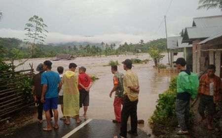 Sungai Ketahun Meluap, 2 Desa di Lebong Bengkulu Banjir