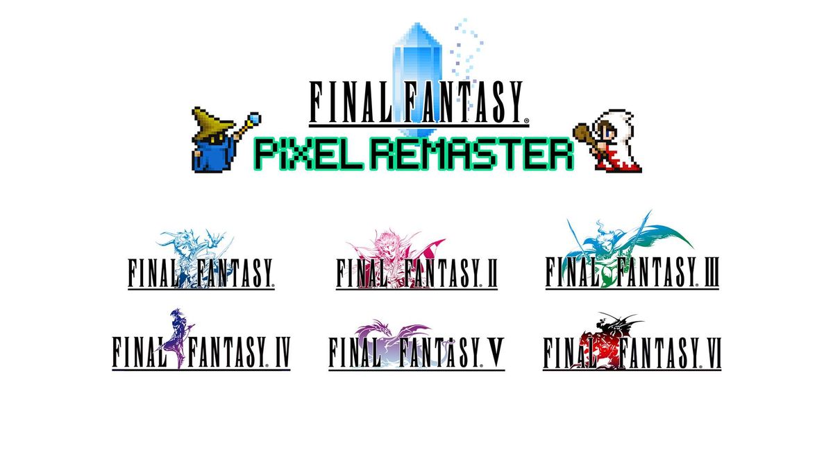 The Pixel Remaster Fantasy Final Series Will Be Released On April 19 With Six Game Titles