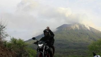 Gunung Ile Lewotolok NTT Erupsi, Kali Ini Muntahkan Abu Capai 750 Meter