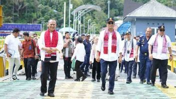 Ministry Of Transportation Ensures Port Facilities And Infrastructure In Lake Toba Functions Well