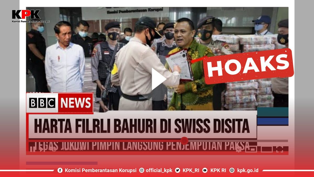 Firli Bahuri 'Diserang' Punya Harta di Luar Negeri yang Disita, KPK: Hoaks!