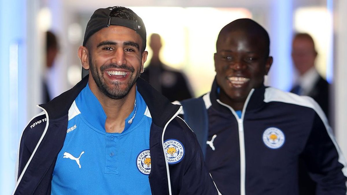 Mahrez dan Kante, <i>Sohib</i> sejak Main di Klub Gurem Prancis, Bawa Leicester Juara Liga Inggris, hingga Bertemu di Final Liga Champions