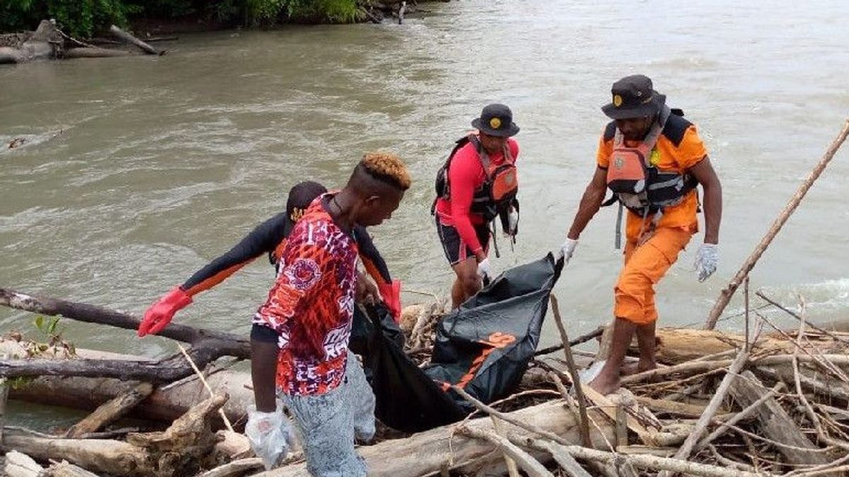 2 Korban Perahu Tenggelam di Sungai Mamberamo Ditemukan Tewas