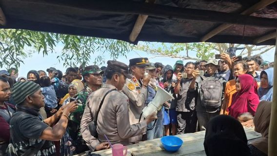 La police de West Bangka utilise toujours des méthodes persuasives pour les mineurs illégaux d’eau usagée