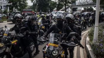 La police lance un groupe de travail anti Begal sur la ligne de Mudik Lebaran 2024 à Lampung Sud