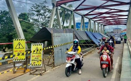 Lalu Lintas Jalur Trans Kalimantan Dialihkan karena Perbaikan Jembatan