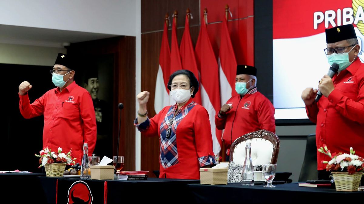 Megawati's Message To PDIP Cadres: Although Always Above But The Survey Is Dynamic
